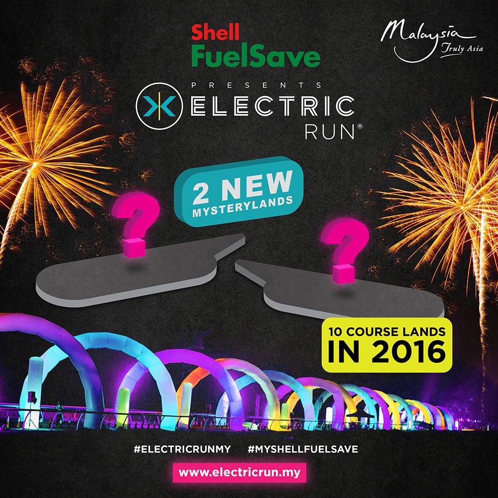 electricrunmy's tweet photo. We’ve added 2 new mysterylands to Electric Run!
Guess what the new themes are? #ElectricRunMY #MyShellFuelSave https://t.co/JJtOHWLifA