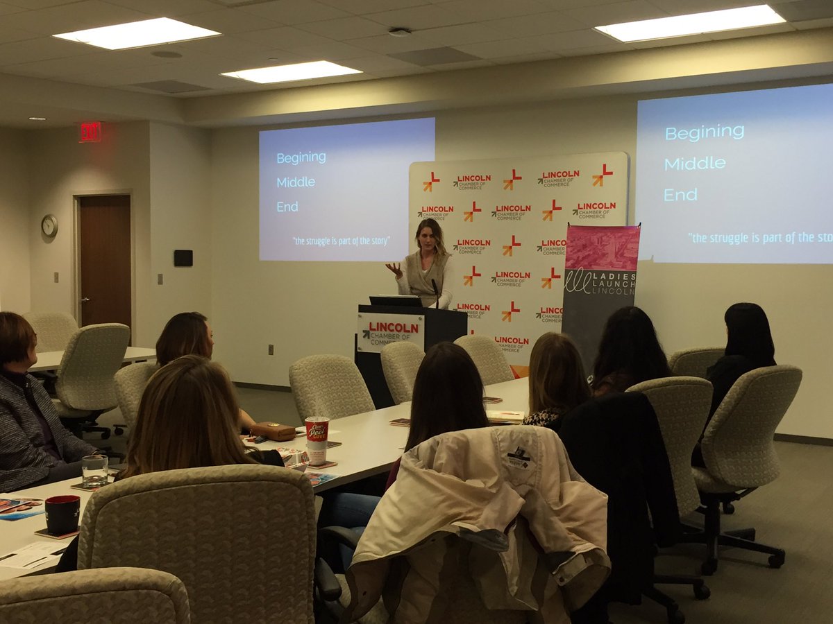 Hearing from <a href="/borrow4yourbump/">Krystal Stubbendeck</a> at our meeting tonight. #LNK