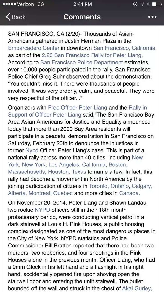 rt16888's tweet photo. SSan Francisco police chief praised the rally well organized...#Justice4Liang @Justice4Liang https://t.co/HSRnfnJ4VH