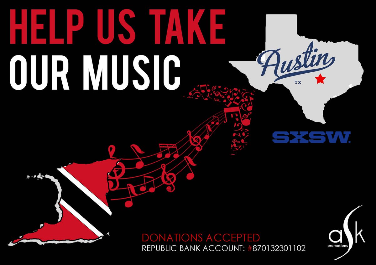 ASKPROMOTIONS's tweet photo. Sharing is also a way of showing support -  share today #MusicofTnT https://t.co/dRoBjee0sj