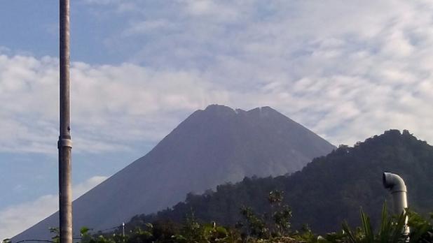7.03 visual #merapi pagi ini dr pgm kaliurang cerah