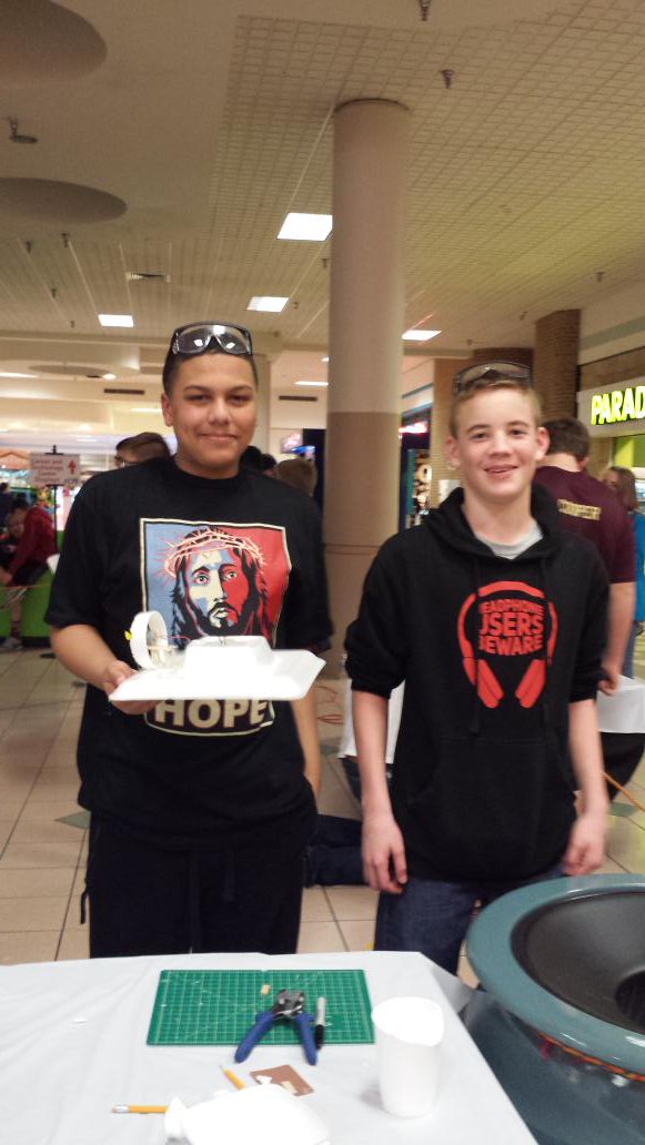 tmbruley's tweet photo. Cms Rocks the Tech Fair. #cmscavalier https://t.co/1BRZdGgN29