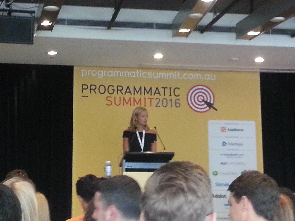 IABAustralia's tweet image. IAB CEO @AliManners leading the Programmatic Summit. #programmatic16