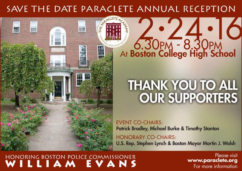 ParacleteBoston's tweet photo. TOMORROW: @ParacleteBoston Annual Reception. Get your tickets now! https://t.co/YrhXu5cI1n https://t.co/5OZsfMf3qy