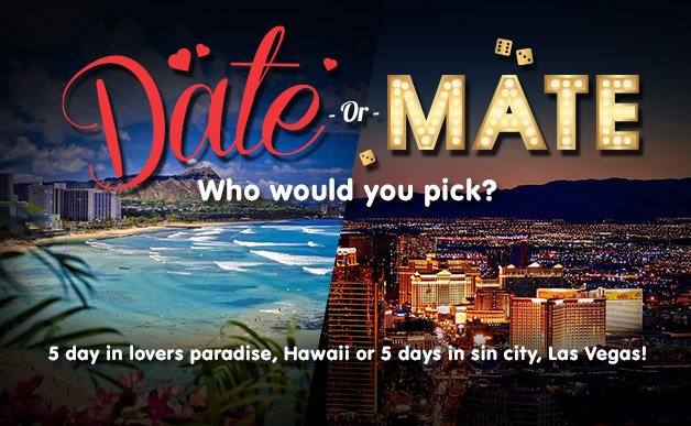 HitCentralCoast's tweet photo. Last days to WIN #SeaFM's #DateOrMate! ENTER NOW to get to Hawaii or Vegas: https://t.co/DpYqcQduiB https://t.co/aPACm2PAO5