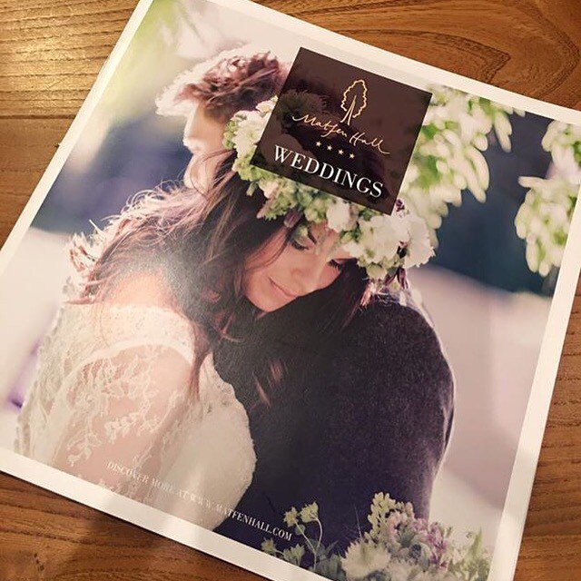 Here is our collaboration with@seanelliottphotography <a href="/MatfenWeddings/">Matfen Hall Weddings</a> <a href="/matfenhall/">Matfen Hall</a> for their new wedding brochure