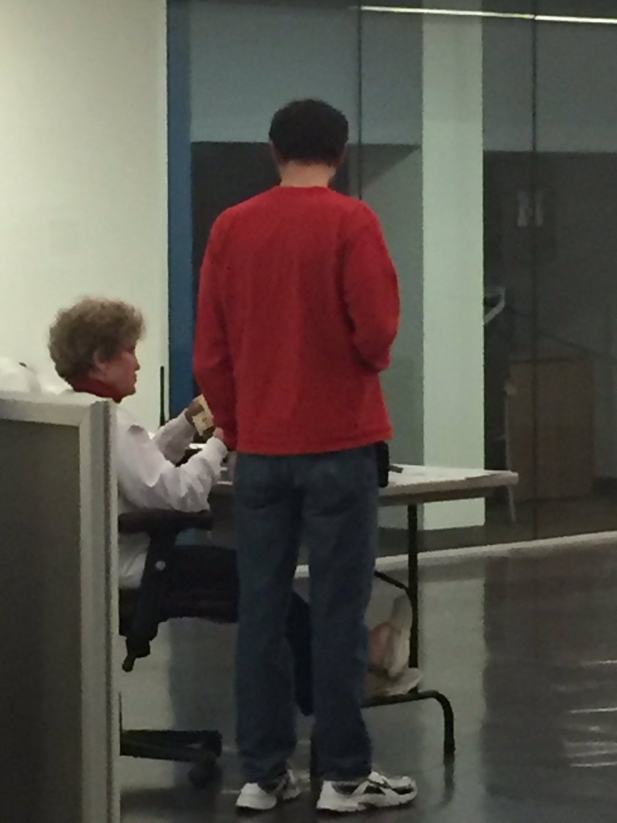 DuntzFan's tweet photo. Spotted 2/23/16 at the JC game. His hair is getting so long!!! 💖💖✨ https://t.co/w2WJ56KZFl