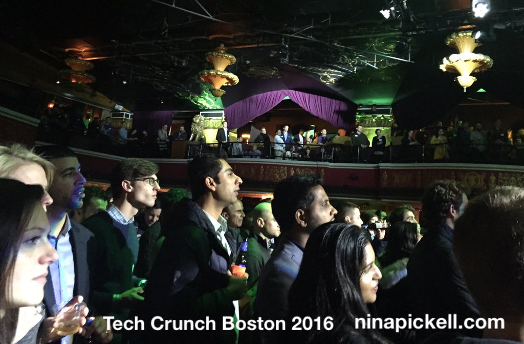 ninapickell's tweet photo. Nice job @TechCrunch w #boston #tcmeetup event! Great #entrepreneurs &amp; ideas. What a turnout! https://t.co/LCU8oGgceQ