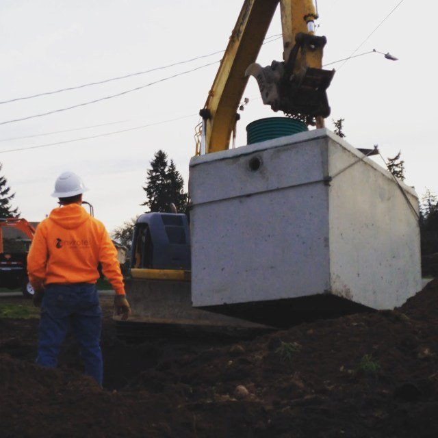 bardstownboater's tweet image. Septic Tank is in the ground! #envirotek #sunny #septicsolutions #washington #septic #pnw #install #camanoisland #w…