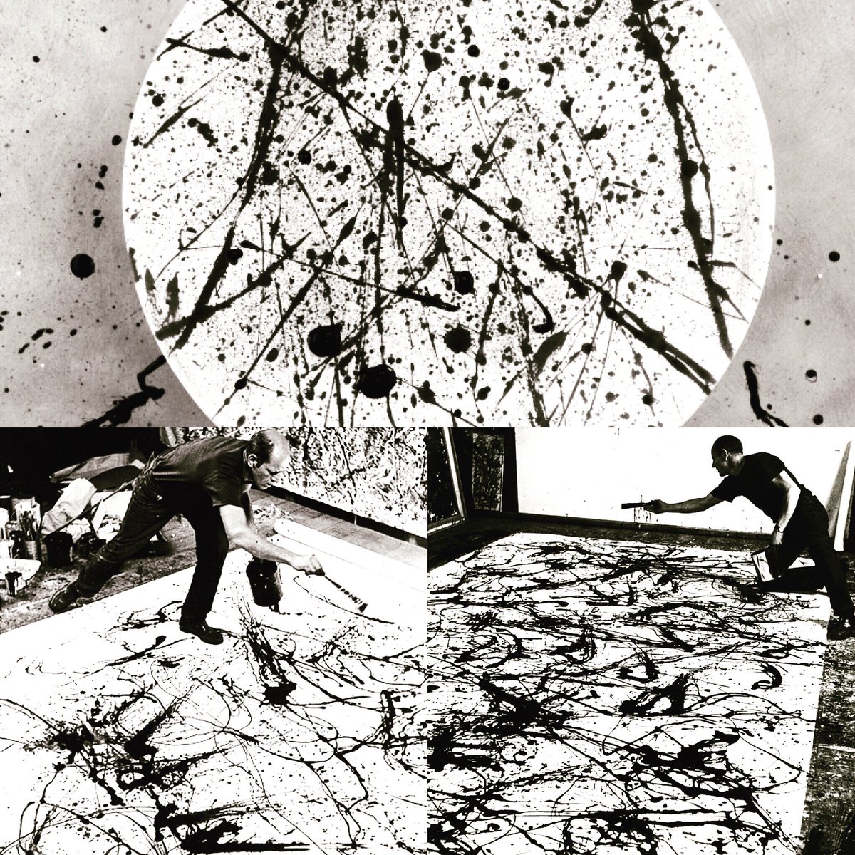 My Jackson Pollock side comes out in the kitchen when I'm plating! #foodisart #pollockmood #foodpainting