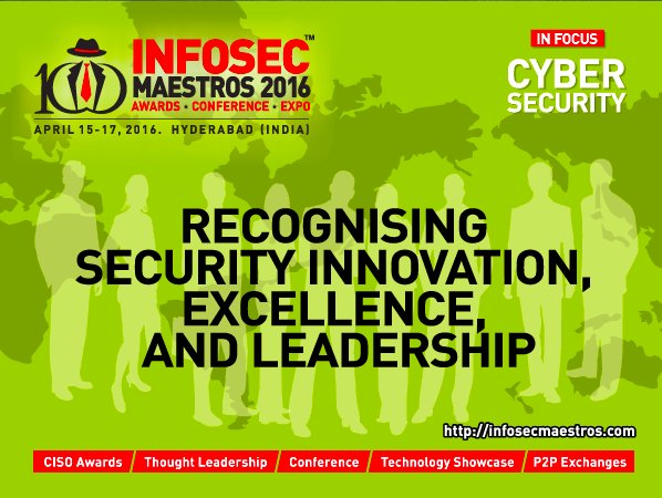 infoseclive's tweet photo. @InfoSecMaestros Awards where technology, industry &amp; market meet all others #ciso #infosec #cio #security https://t.co/KPb8N8EGD3