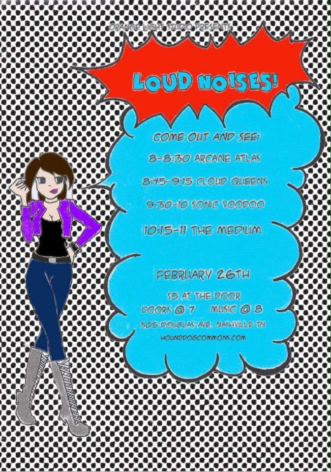 cloudqu33ns's tweet photo. Hey guys we have a show coming up this week at Hound Dog Commons in Nashville! Stop by https://t.co/L0SeGt4n6m