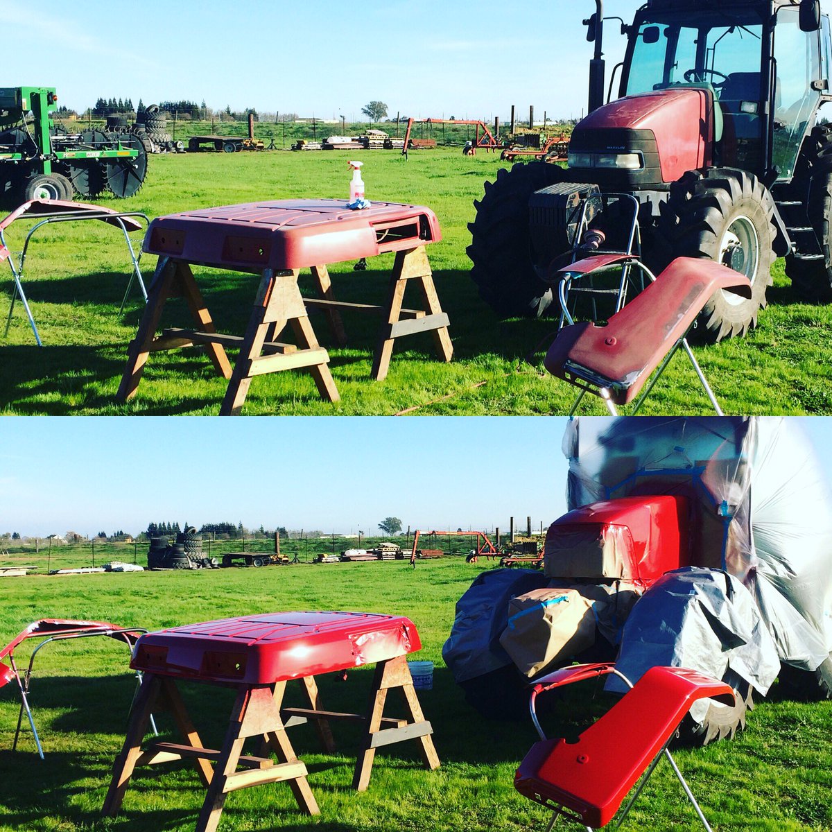 OverkillCasey's tweet photo. One tractor down, three to go. #automotive #farm #tractor #case #ppgindustries https://t.co/ChYgeGJ7sF