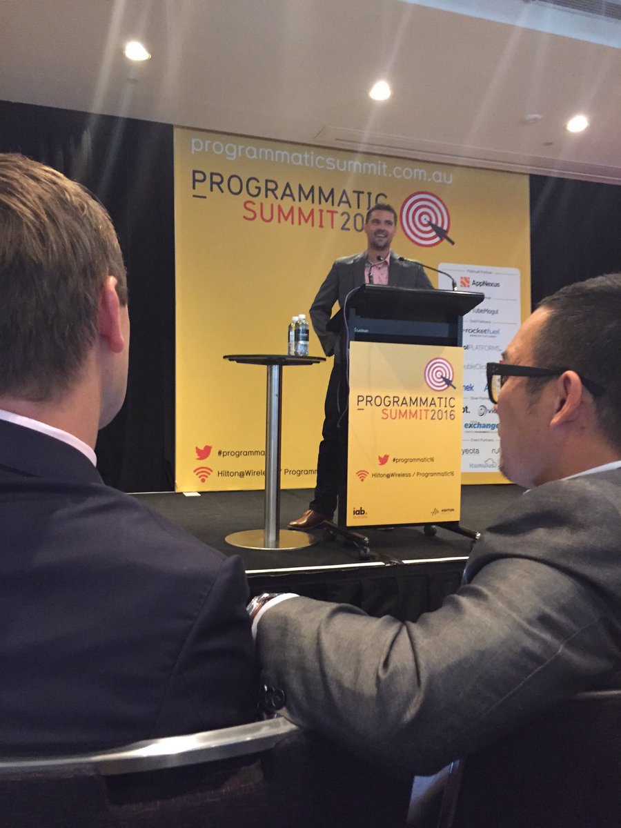 MediaComAU's tweet image. #programmatic16 The build up...