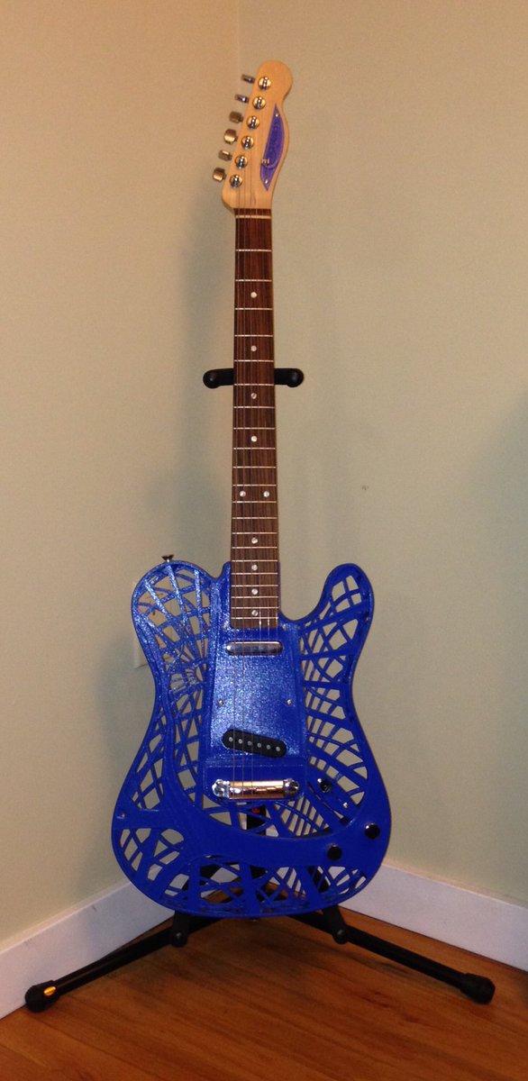 cory_ziskind's tweet photo. #3dprintedguitar #3Dprinting #3djam https://t.co/Y90Q3PJkBc