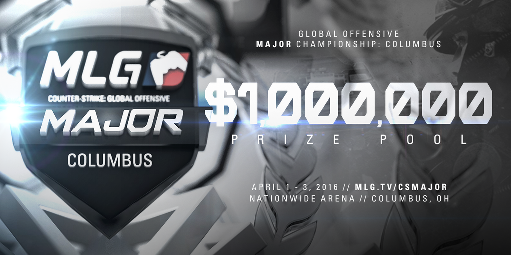 MLG's tweet image. ✔ First North American #MLGCSMajor
✔ First $1,000,000 Prize Pool

Tickets still available: MLG.tv/CSMajor