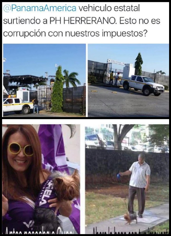 LilyGomez02's tweet photo. Me pregunto cual es la diferencia entre estas imagenes, al fin y al cabo corrupción. El pueblo viendo como sobrevive https://t.co/vJuYc6EDcP