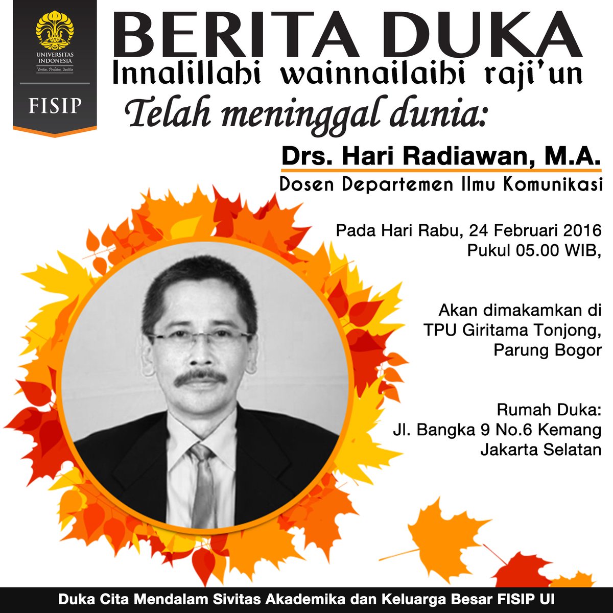 FISIP Universitas Indonesia tweet media