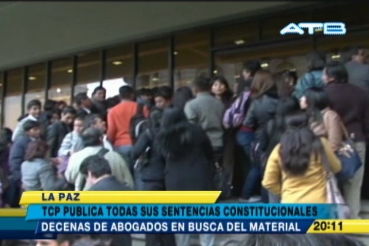 EnConexionbol's tweet photo. TCP publicó todas sus sentencias constitucionales para ayudar a abogados y litigantes
https://t.co/ALZBZyDHgg https://t.co/etuIVe5ORr