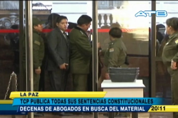 EnConexionbol's tweet photo. TCP publicó todas sus sentencias constitucionales para ayudar a abogados y litigantes
https://t.co/ALZBZyDHgg https://t.co/etuIVe5ORr