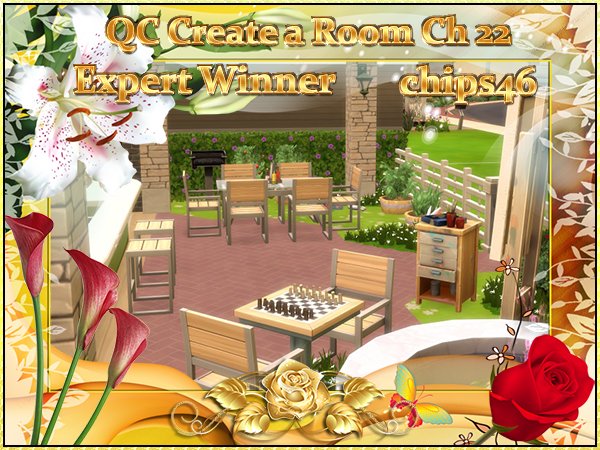 cbear1313's tweet photo. QC Create a Room Ch22 Winners #TheSims4 #TheSims #cbear1313 #QCcomp Found Here: https://t.co/kNcsizVMnr https://t.co/CsUGsDR5Rb