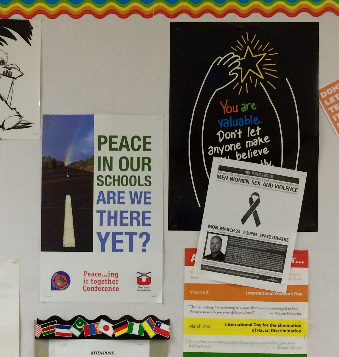 HalifaxWestHS's tweet photo. Inclusion and diversity in every nook and cranny of our school. Great to see! https://t.co/HCgMZu3jow