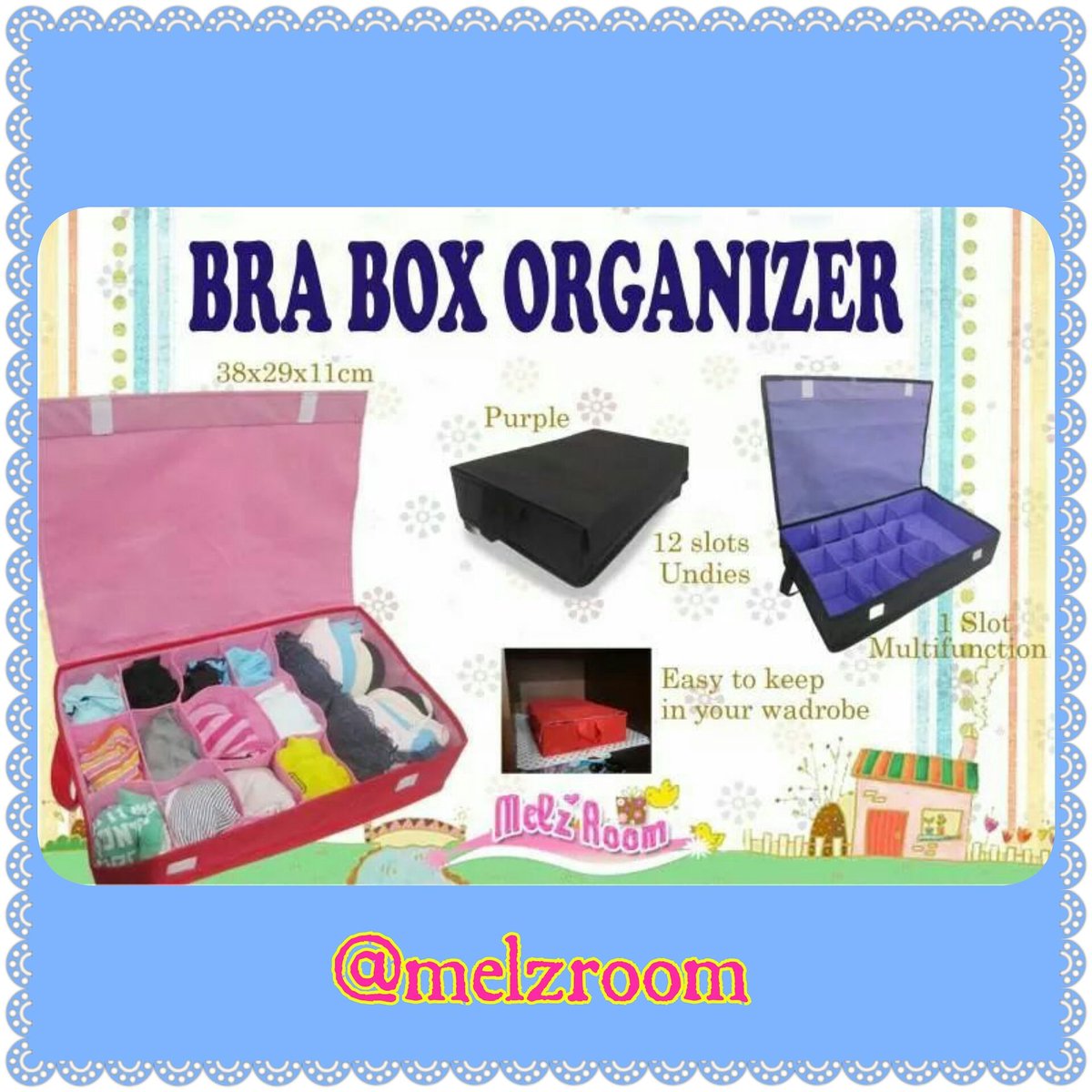 melzroom's tweet photo. BRA BOX Purple. Rp 75.000 https://t.co/sZC9jM4b5E