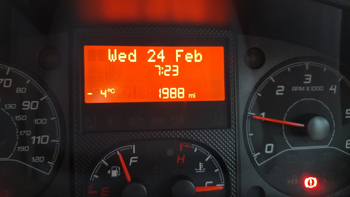 Minus 4 this morning, should make for a brisk start to our days...