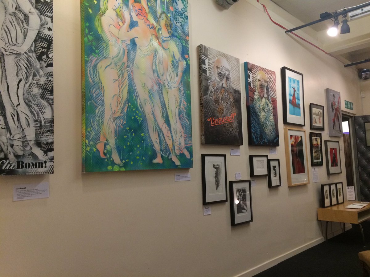 portelligallery's tweet photo. Morning, Sitting in the gallery enjoying the art, cup of tea, classical music...idyllic! @CreativesWoods #Tonbridge https://t.co/XdaZUmrxjo