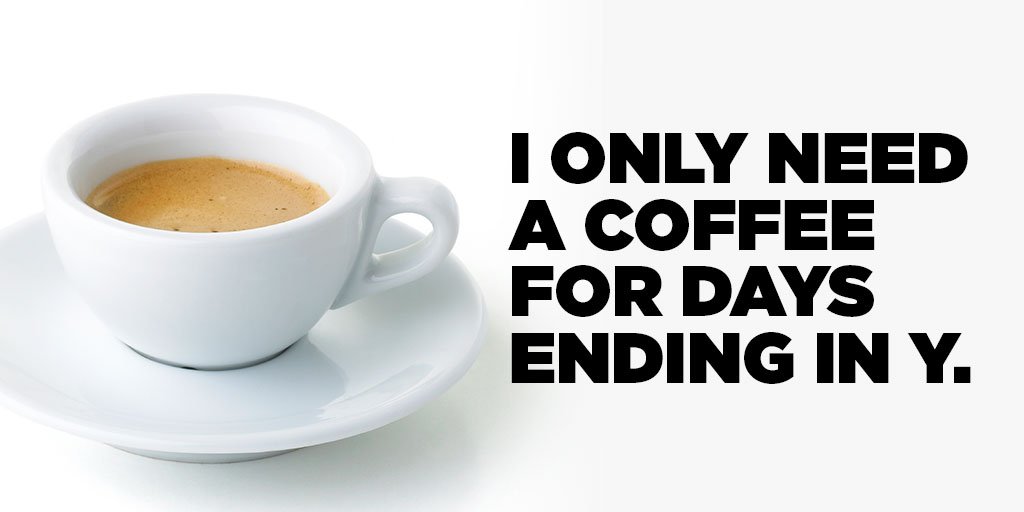 NETSCOUT's tweet photo. Just your luck #MWC16 - Today ends in Y! Start your morning off with us at booth 1C40 #ThereIsNoOff https://t.co/ldT7p5gxlp