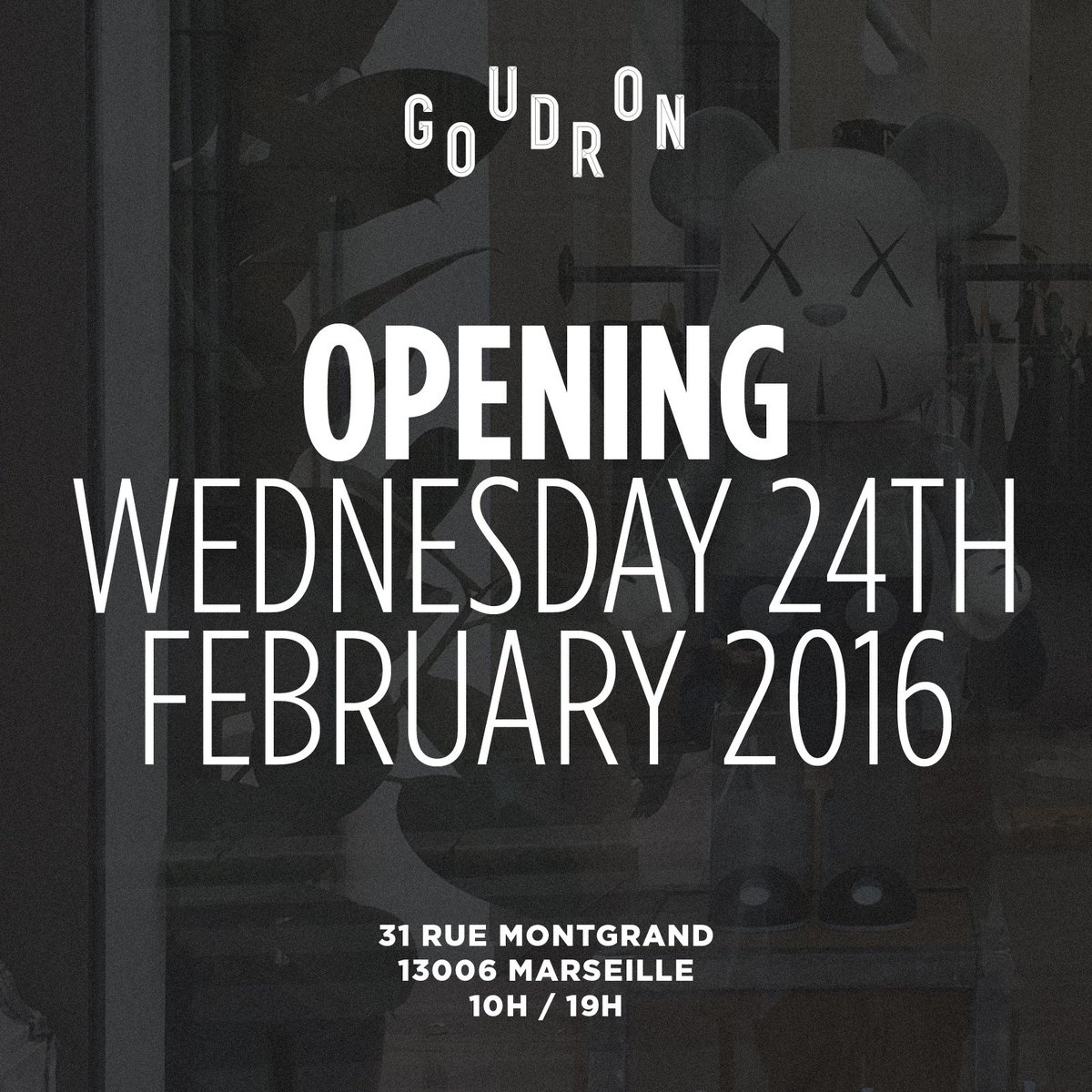 Goudronstore's tweet photo. TODAY !!! https://t.co/JcCCxIdOZ6