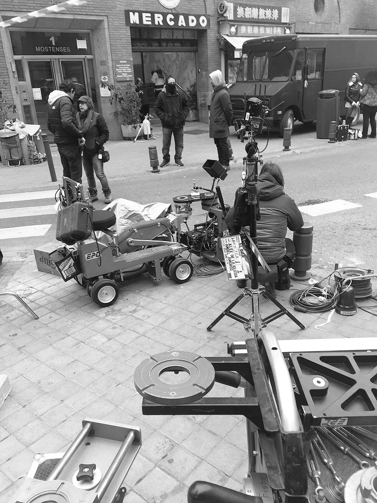 Pasando frío. #elbar