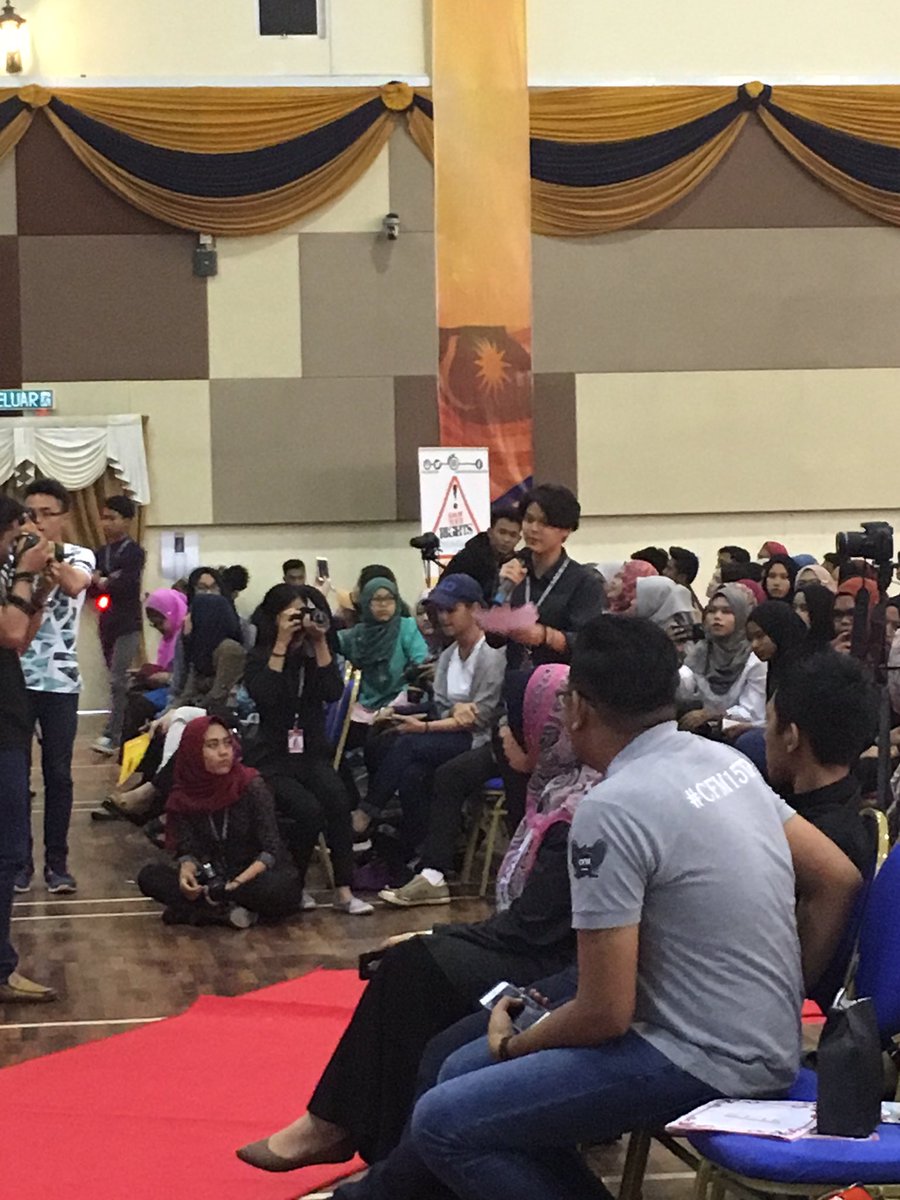 SeriousTalk16's tweet photo. Q&amp;A session #SeriouslyCambridge #SeriousTalkAG #cfm_malaysia https://t.co/co0VsLauxK