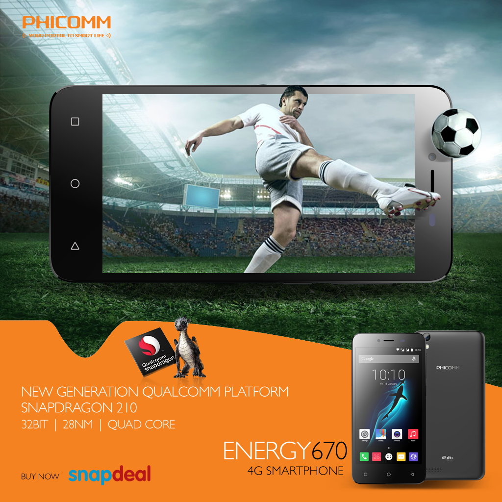 PHICOMMIndia's tweet photo. Now enjoy your favorite games with Snapdragon 210 processor of #Energy670 
Available on snapdeal https://t.co/YR84lEtXPC