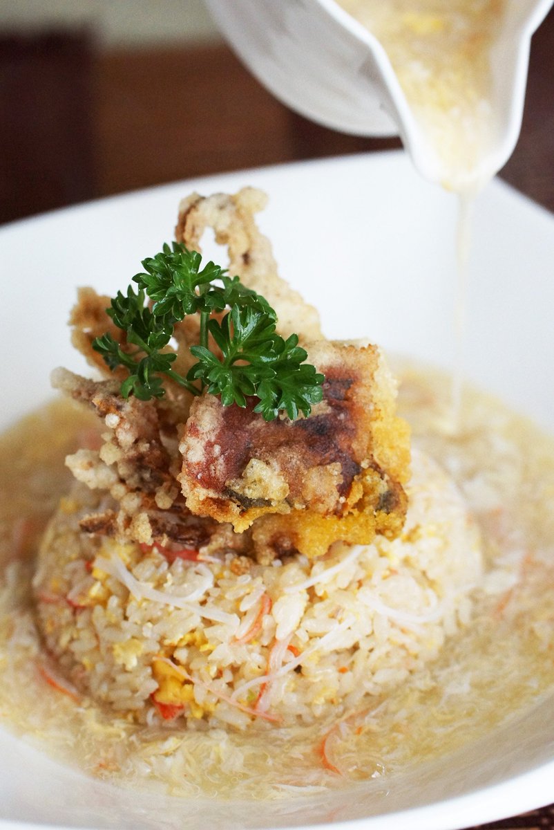 EnDining's tweet image. 'Crab Chahan'
Best choice to fill your empty belly :) #EnDiningLunchRecommendation