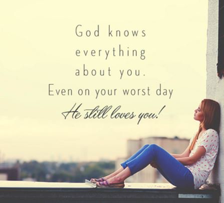 Eunis Wathika On Twitter God Knows Everything About You Even On Your Worst Day He Still Loves You Willwednesday Https T Co 2kp2hyusdz Twitter