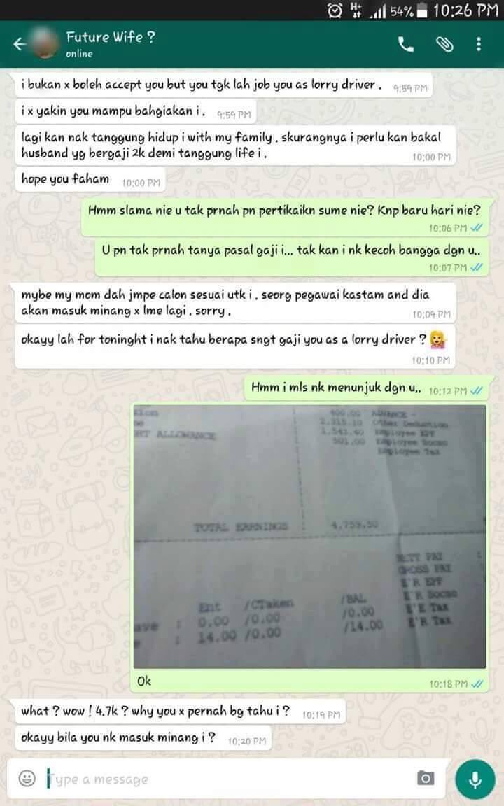 MalayFoodHunter's tweet photo. Ciri2 perempuan yang gila harta dan tak boleh buat isteri https://t.co/yHumyuEEjW