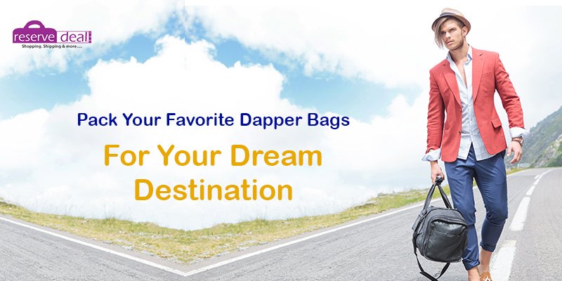 Reservedeal's tweet photo. Pack Your Favorite Dapper #Bags For Your Dream Destination #Reservedeal Shop Now: https://t.co/AblnMTUD7j https://t.co/u87SpajQ7d