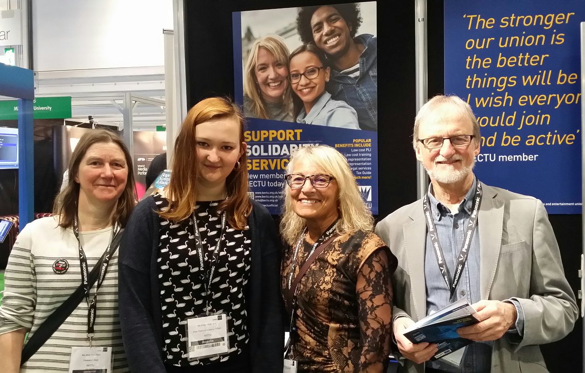 bectu's tweet photo. Don't miss out; new joiners PLI bonus &amp; save admin fee on kit cover insurance thru @Hencilla #bve16 Stand Q50 https://t.co/7dx9eaGxeL