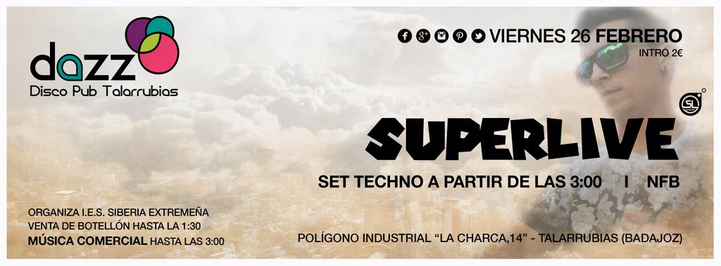 Este viernes nos vemos junto a los alumnos del I.E.S. Siberia Extremeña liandola en <a href="/dazzdisco/">dazz</a>
#Atope