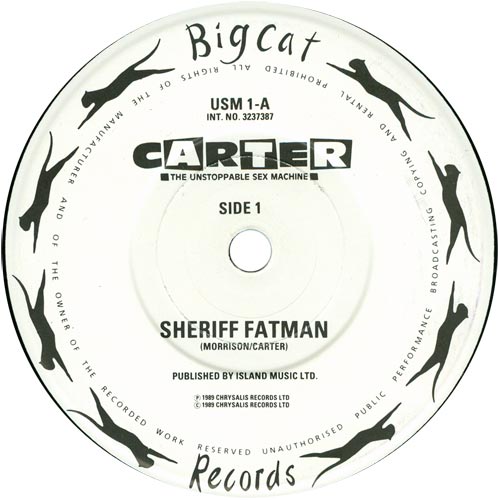 #np CARTER - SHERIFF FATMAN on the Early Show <a href="/mrjimBob/">Jim Bob</a> <a href="/BBC6Music/">BBC Radio 6 Music</a>