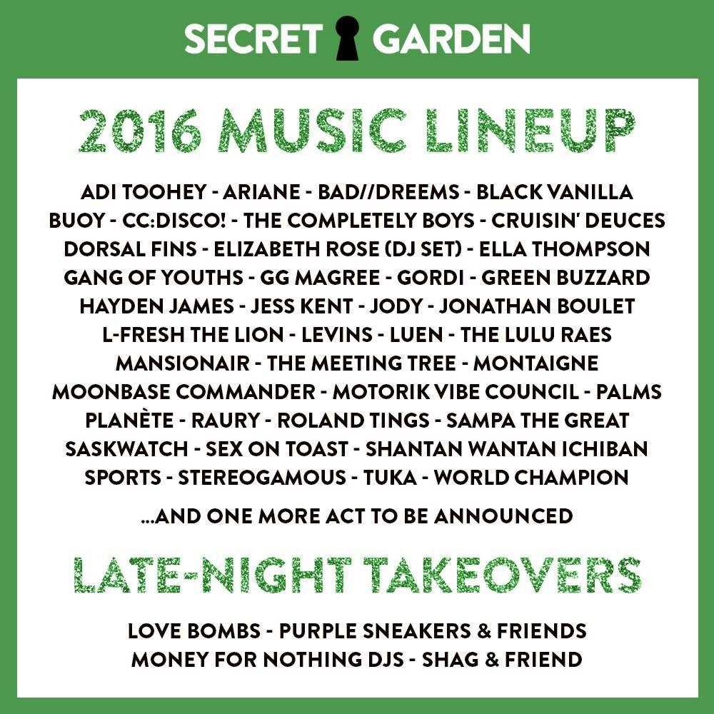 The only thing better than this lineup is listening to this lineup in fancy dress