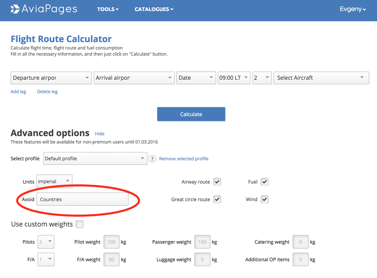 AviapagesCom's tweet photo. New feature "Avoid countries" introduced in #FlightRouteCalculator You can select up to 5 countries do not fly over https://t.co/umnFGcZRaW