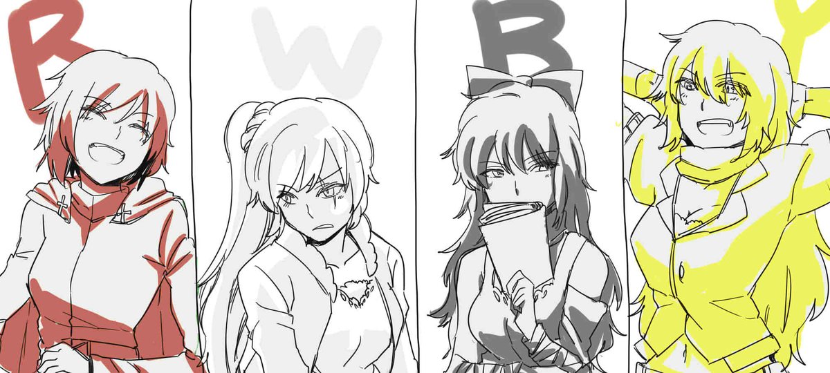 RWBY落書き