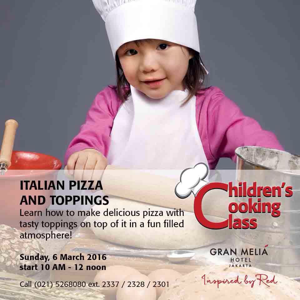 Children's Cooking Class <a href="/GRANMELIA_JKT/">GRAN MELIA JAKARTA</a> ,. Yuk daftarkan putra putrinya