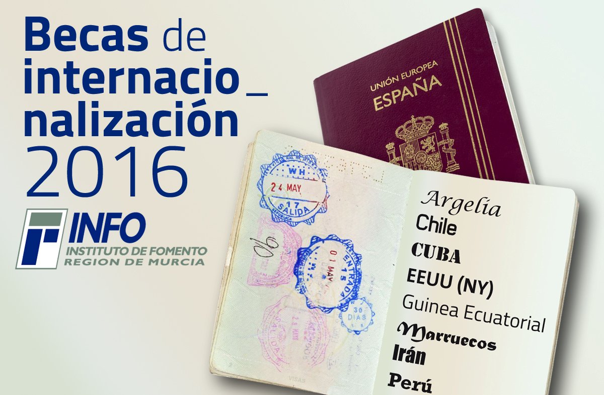 infoRMurcia's tweet photo. El #BlogdelINFO. #becas de #internacionalizacion 2016. 8 nuevas oportunidades. https://t.co/q0BAcKD6Tb https://t.co/ihbzA754qc
