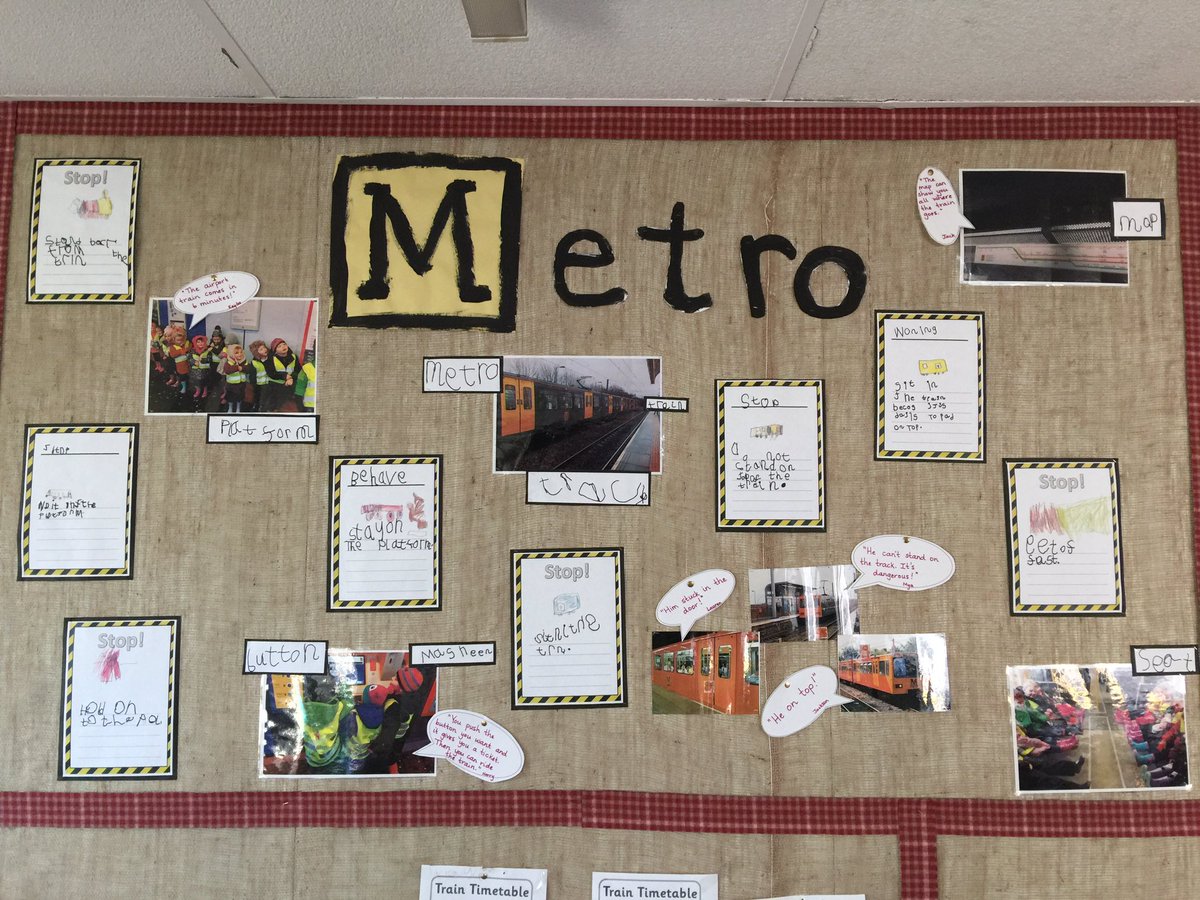 Acorns have been finding out about the Metro!