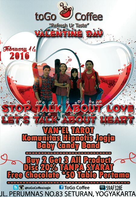 Valentine Day at <a href="/ToGoCoffeeJogja/">ToGoCoffee</a>