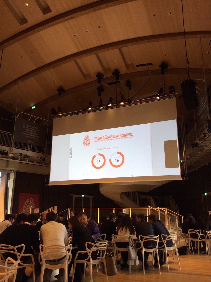 Artemat's tweet photo. #impactGraduateProgram #Businessgame @UniCredit_PR #Milan #Pavilion https://t.co/vXY8N5f2Mv