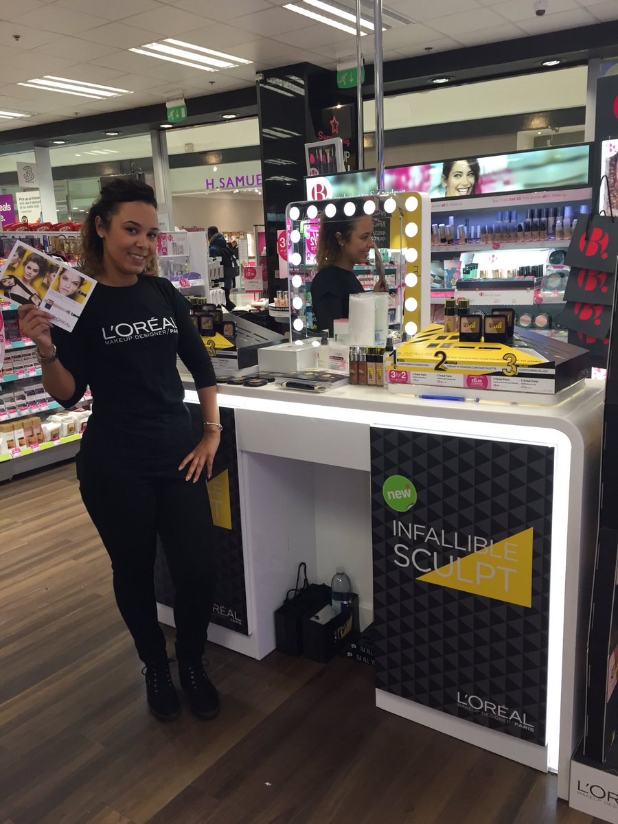 rebeccanatashax's tweet image. #loreal #lorealmakeup #lorealinfallible #superdrug #bullring #Birmingham @LOrealParisUK @superdrug @Bullring